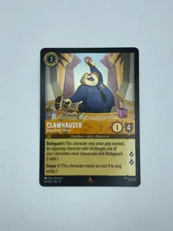 Disney Lorcana Reign of Jafar Clawhauser - Front Desk Officer - 35/204 Non-foil - Image 1