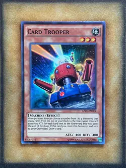 Yugioh Card Trooper AP05-EN004 Super Rare LP - Image 1