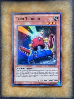 Yugioh Card Trooper AP05-EN004 Super Rare NM - Image 1
