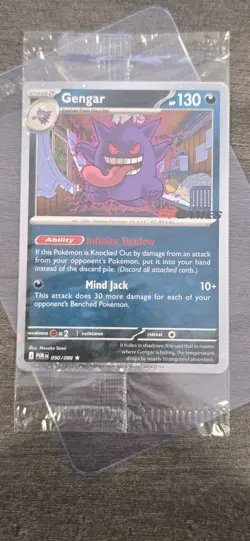 Gengar 050/088 EB Games Promo Pokemon TCG Card SEALED - Image 1