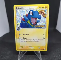 Totodile 67/101 Reverse Holo Delta Species Dragon Frontiers Pokemon Card - Image 1