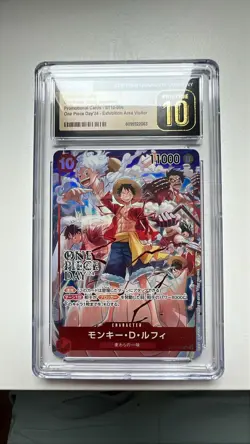 Monkey D Luffy ST10-006 ONE PIECE DAY 24 Promo One Piece Card Jap | CGC 10 - Image 1