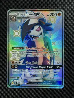 Lycanroc GX (SV66) SV66/SV94 Hidden Fates: Shiny Vault - Pokemon Card - NM - Image 1