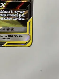 Pokemon Card Espeon & Deoxys GX SM240 SM Black Star Promo TAG TEAM Holo - Image 3