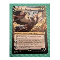 Teferi, Time Raveler Rare Legendary Planeswalker White Blue 092 MTG NM - Image 1
