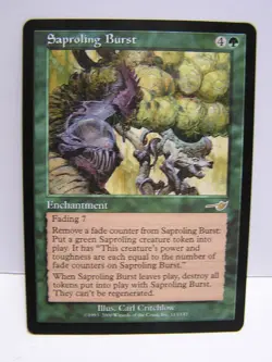 Magic The Gathering Saproling Burst 113/143 Nemesis - Image 1
