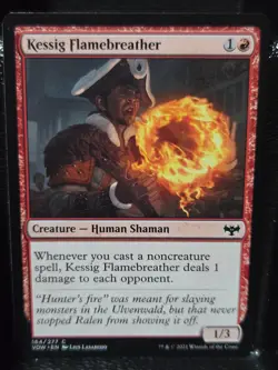 Kessig Flamebreather 164 Common Innistrad: Crimson Vow Magic: The Gathering LP - Image 1