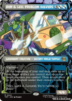 Don & Leo, Problem Solvers (Showcase) [TMT - 242] - NM TCG MTG - Image 1