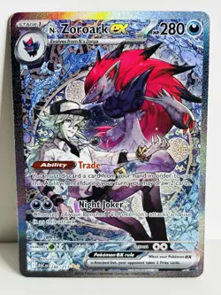 N's Zoroark ex - 286/217 - SIR - Ascended Heroes - Pokemon Card - NM/M - Image 1