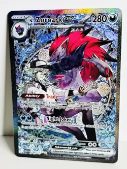N's Zoroark ex - 286/217 - SIR - Ascended Heroes - Pokemon Card - NM/M - Image 2