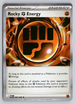 ROCKY FIGHTING ENERGY 087/088 RARE PERFECT ORDER POKEMON NM - Image 1
