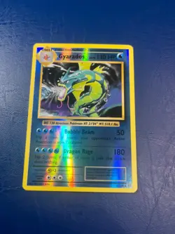 Gyarados 34/108 Reverse Holo Evolutions Pokemon Card NM - Image 1