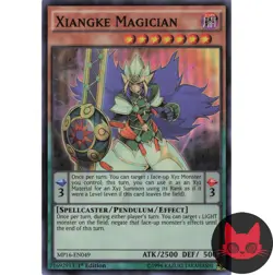Yugioh Xiangke Magician MP16-EN049 Super Rare 1st Edition NM - Image 1