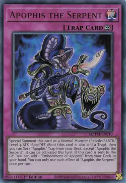 Yugioh MZTM-EN010 - Apophis the Serpent - Ultra Rare - Image 1