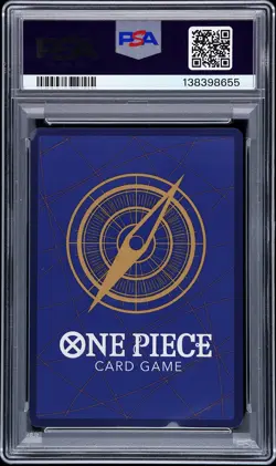 2025 ONE PIECE OP13 RED MANGA ALTERNATE ART #118 MONKEY D. LUFFY PSA 10 - Image 2