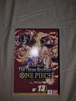 One Piece Ultra Deck the Three Brothers ST-13 Sealed - Image 1