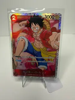 Monkey.D.Luffy (024) OP01-024 Super Rare Romance Dawn One Piece Foil NM (JP) - Image 1