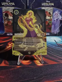 Ravensburger Disney Lorcana 1st DLC Promo Rapunzel Gifted with Healing #4 EN - Image 1