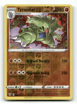 Tyranitar 088/189 - Darkness Ablaze Reverse Holo - Pokemon Card NM/M - Image 1