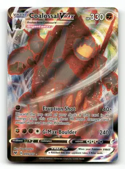 Coalossal VMAX 099/185 - Vivid Voltage - Pokemon Card NM/M - Image 1