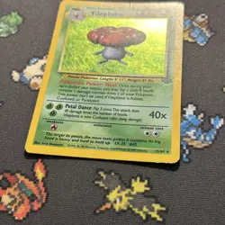 Vileplume 15/64 PL -Vintage Rare Holo Pokemon Card- Jungle (2z) - Image 4