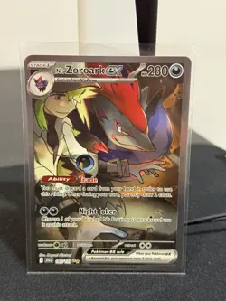 N's Zoroark ex - 185/159 - SIR - Journey Together - Pokemon Card - NM/M - Image 1