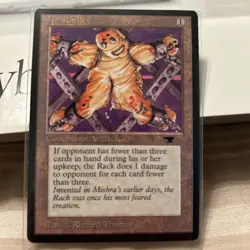 The Rack MTG Antiquities Uncommon Artifact Near-Mint x1 GG7 - Image 1