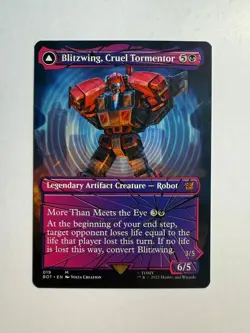 Blitzwing, Cruel Tormentor-Shattered Glass 19 MTG Universes Beyond: Transformers - Image 1