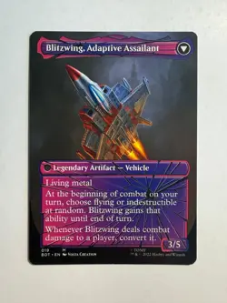 Blitzwing, Cruel Tormentor-Shattered Glass 19 MTG Universes Beyond: Transformers - Image 2