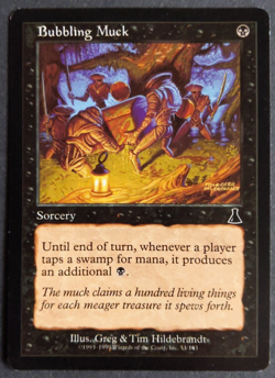 Bubbling Muck | MTG Urza’s Destiny | NM | Black Sorcery | - Image 1