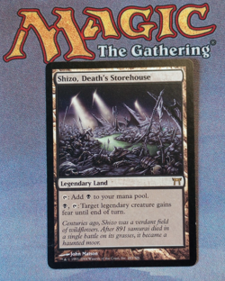 Shizo, Death's Storehouse - Near Mint - Champions of Kamigawa - Rare MTG 2004 - Image 1