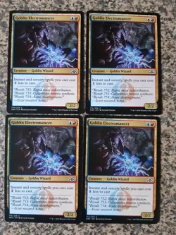 MTG - 4 x Goblin Electromancer - Guilds of Ravnica - Image 1