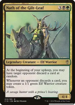 Nath of the Gilt-Leaf [C16 - 213] - LP TCG MTG - Image 1