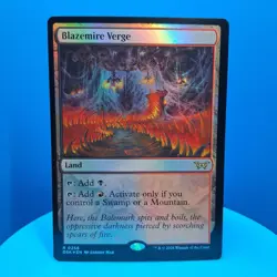 Blazemire Verge Duskmourn: House of Horror Foil - Image 1