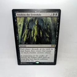 Awaken the Erstwhile 61 Rare Ravnica Allegiance Magic: The Gathering LP - Image 1
