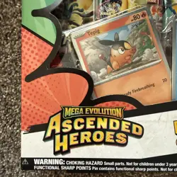 Pokemon Ascended Heroes First Partner Deluxe Pin Collection Sealed New - Image 2
