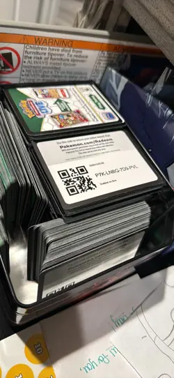 Pokemon TCG Live Online Code Cards Bulk Lot of 750+ Random Assortment - Image 1