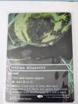 MTG - Hissing Quagmire Borderless FOIL - Edge of Eternities - Image 1
