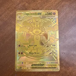 Pokemon Mega Evolution Mega Lucario ex 188/132 Hyper Rare NM - Image 1