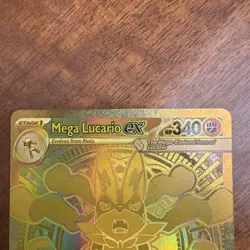 Pokemon Mega Evolution Mega Lucario ex 188/132 Hyper Rare NM - Image 3