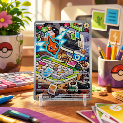 Rotom - 197/182 Destined Rivals Illustration Rare Pokemon - NM/MINT - Image 1