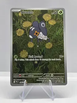 Nymble 096/094 Illustration Rare Phantasmal Flames Pokemon NM - Image 2