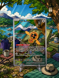 Fan Rotom 250/217 Illustration Rare Ascended Heroes Pokemon TCG Card NM/M - Image 1