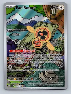 Fan Rotom 250/217 Illustration Rare Ascended Heroes Pokemon TCG Card NM/M - Image 2