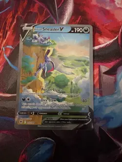 Pokemon TCG Hisuian Sneasler V (Alternate Full Art) 175/189 Astral Radiance - Image 1
