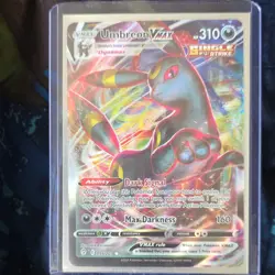 Pokemon Umbreon VMAX SWSH07 Evolving Skies 095/203 Ultra Rare Holo 310 HP Eng - Image 1