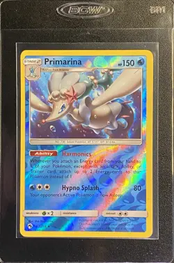 Primarina Reverse Holo Rare 67/214 Pokemon TCG Sun & Moon Lost Thunder - NM - Image 3
