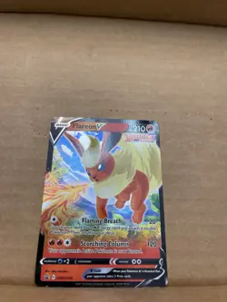 Pokemon Flareon V SWSH149 Sword & Shield BLACK STAR PROMO - Image 1