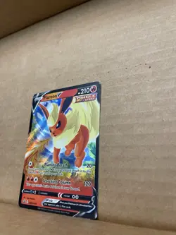 Pokemon Flareon V SWSH149 Sword & Shield BLACK STAR PROMO - Image 2
