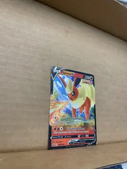 Pokemon Flareon V SWSH149 Sword & Shield BLACK STAR PROMO - Image 3